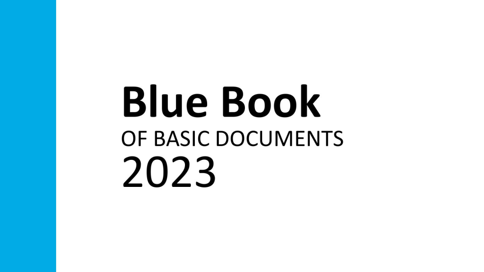 Blue Book of Basic Documents